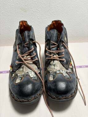 TMA Eyes "Jerusalem" Leather Ankle Boots